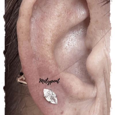 Mélypont piercing